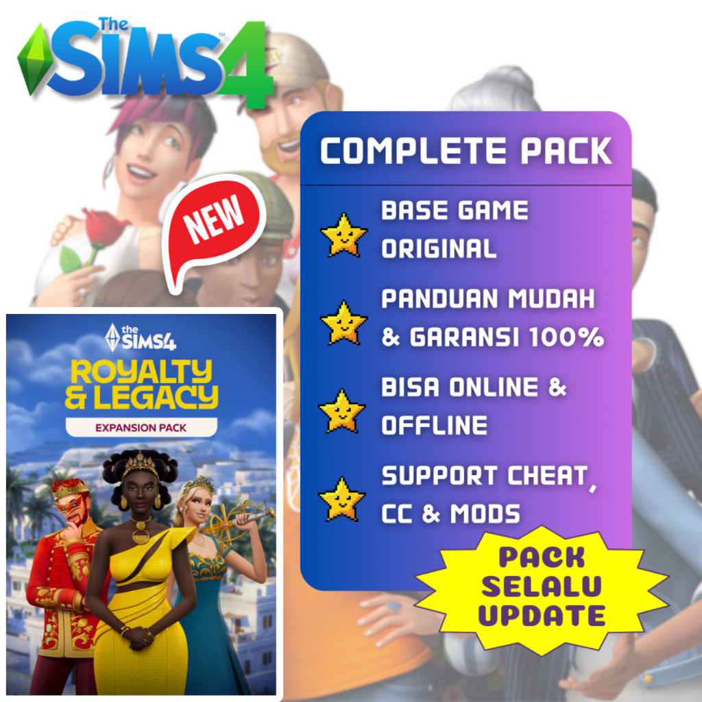 The Sims 4 Original + Full DLC Pack (LIFETIME UPDATE)