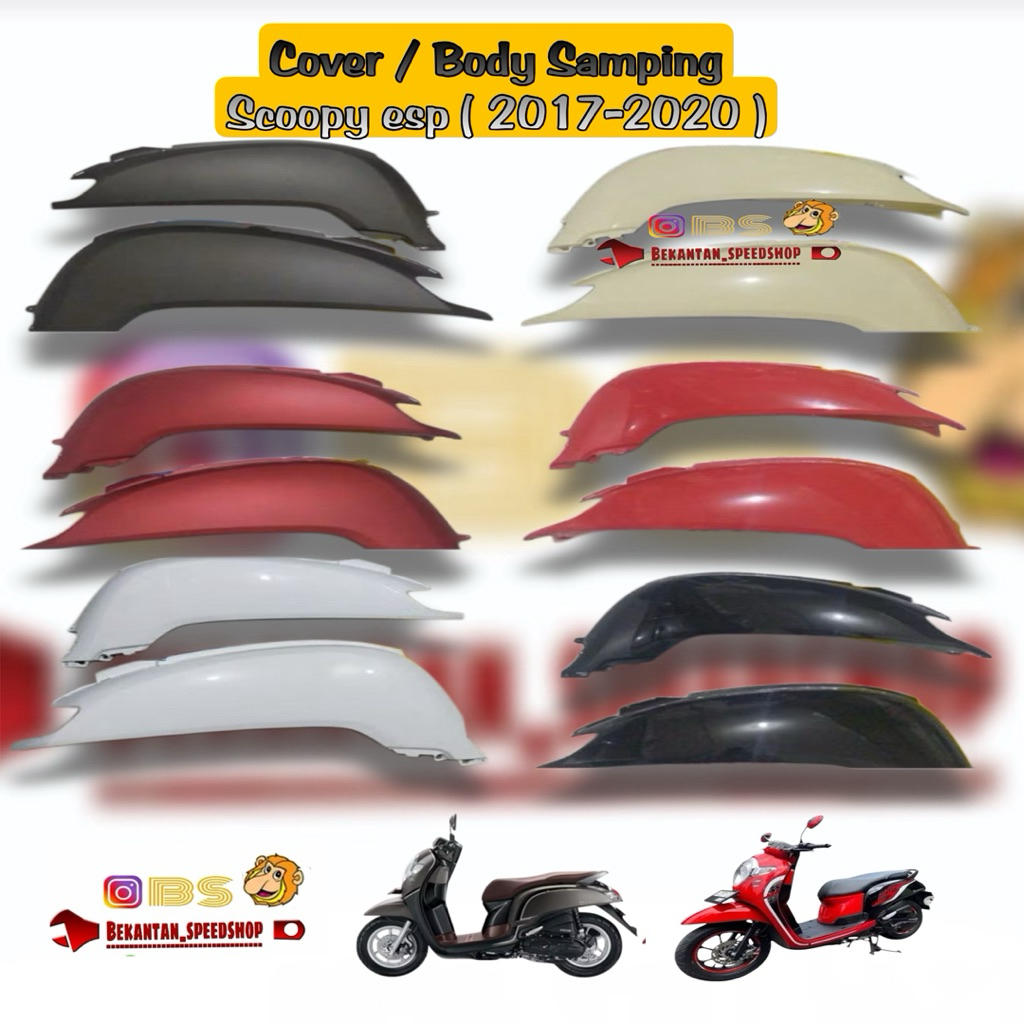 cover / body samping scoopy esp 2017-2020