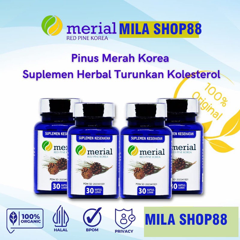MERIAL REDPINE - TURUNKAN KOLESTROL DANHIPERTENSI