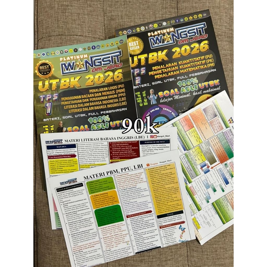 wangsit om jero 2025 2026 buku utbk snbt rumus preloved