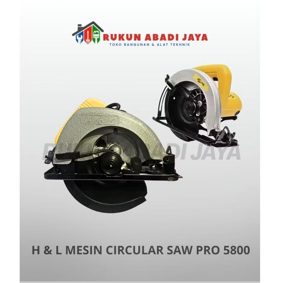 H & L Mesin Circular SAW Pro 5800