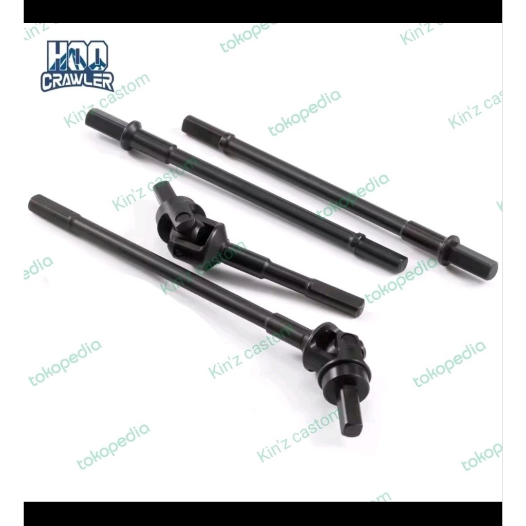 Set XVD SCX10 III Portal Depan Belakang, Gardan Axial SCX10 III AR45