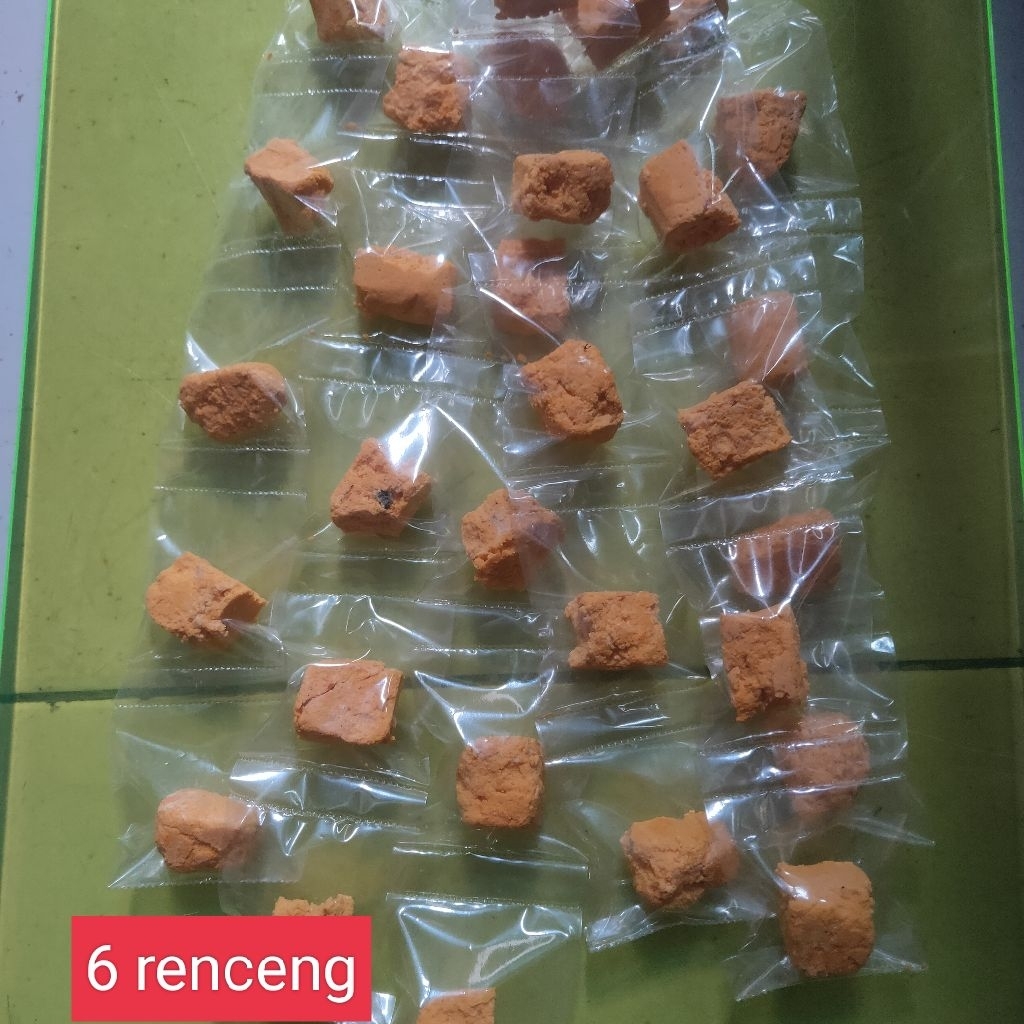 Garam kuning/bleng pengembang kerupuk  6 renceng