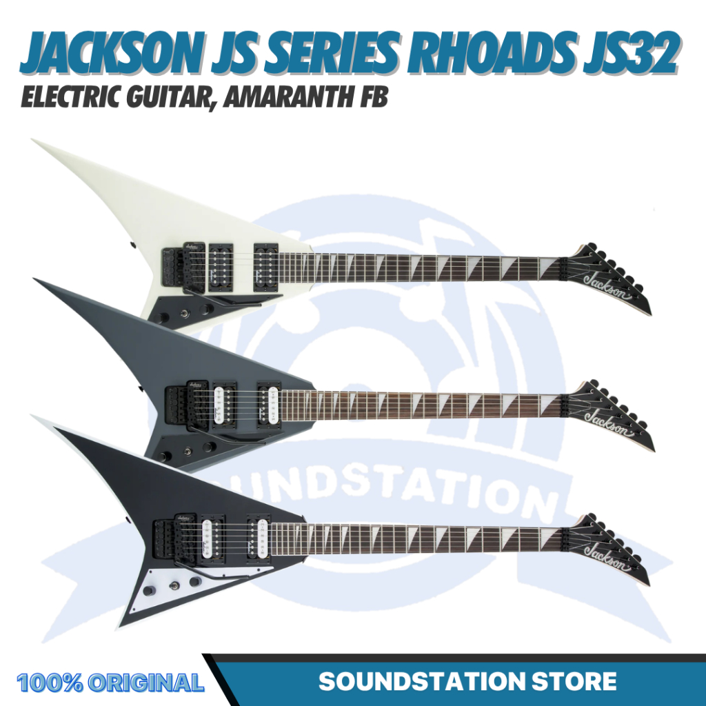 Jackson JS32 Rhoads JS Series Rhoads Electric Guitar - Gitar Elektrik Listrik Flying V