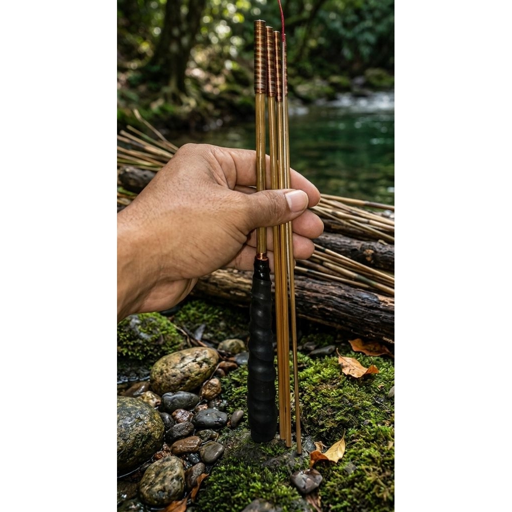 joran tanago bambu panjang 150 cm
