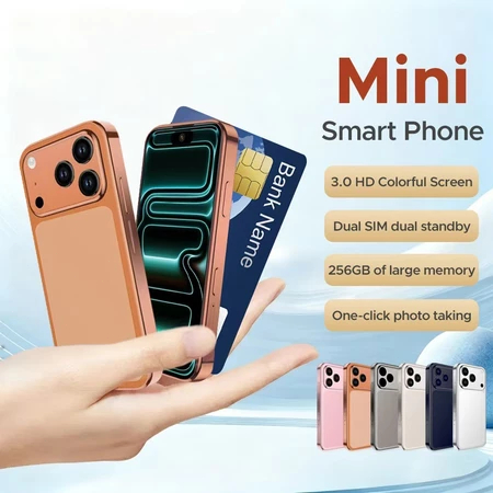 2026 NEW HP Mini 16 Pro 5G/4G Android 8GB 256GB Baru Layar HD+ Dual Sim Hitam Emas