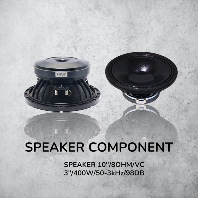 STX - SPK COMPONENT : Speaker 10IN FRAME CAKAR Merk STX 1038 (F-SERIES)