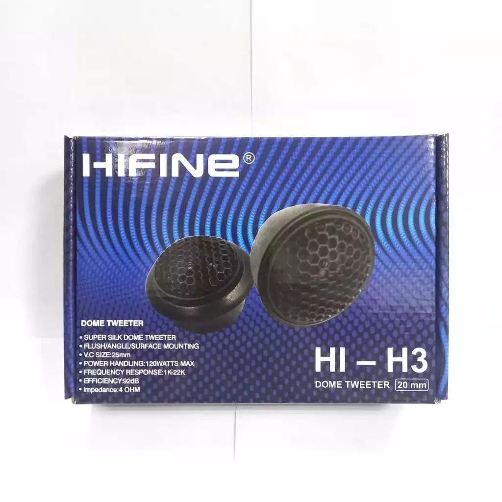 Tweeter Hifine H1-H3 Dome Tweeter / Tweeter Mobil Hifine Universal