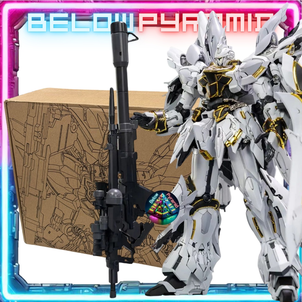 The Red Comet Technology Sinanju Stein MSN-06S 1/100 Model Kit MG White Takumi Style Plamo Plastic K