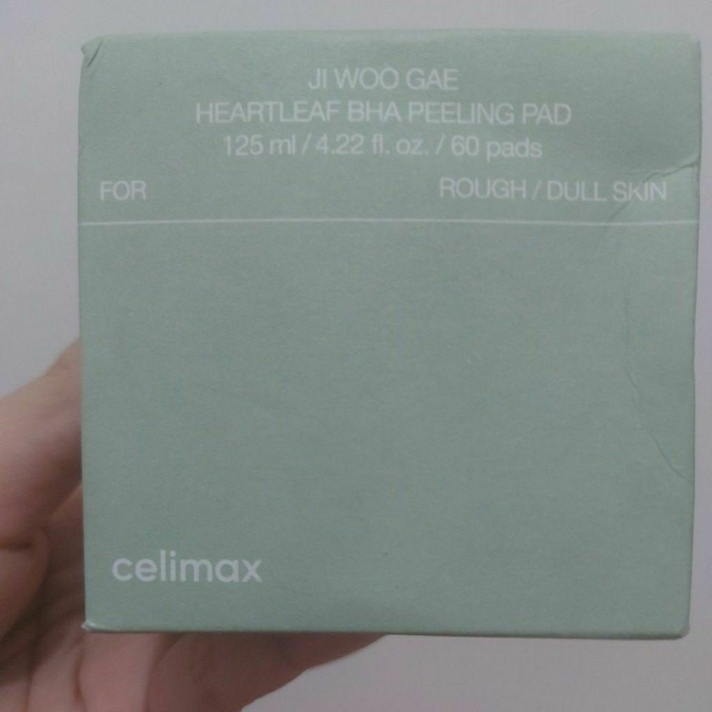 CELIMAX JI WOO GAE HEARTLEAF BHA PEELING PAD