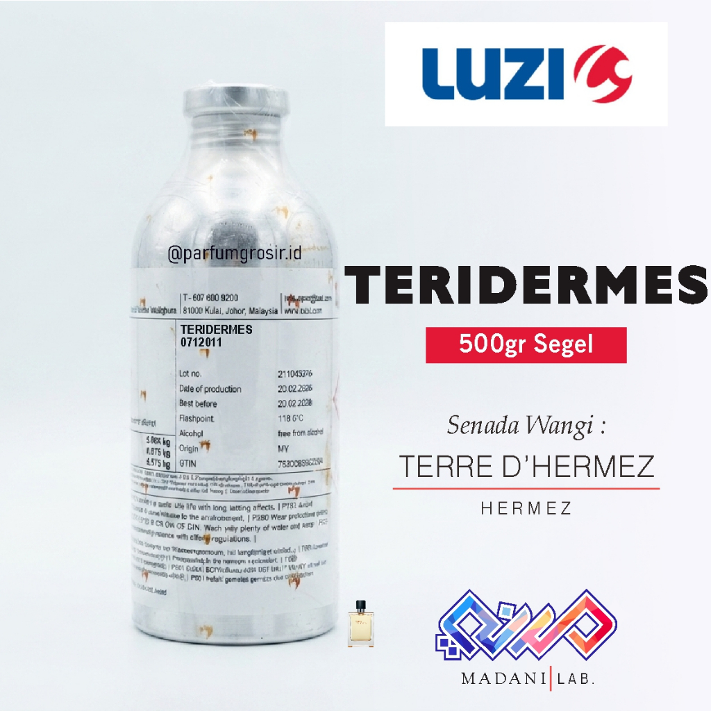 TERIDERMES | Senada Parfum Terre D'Herms dari Luzi | 500gr Segel |