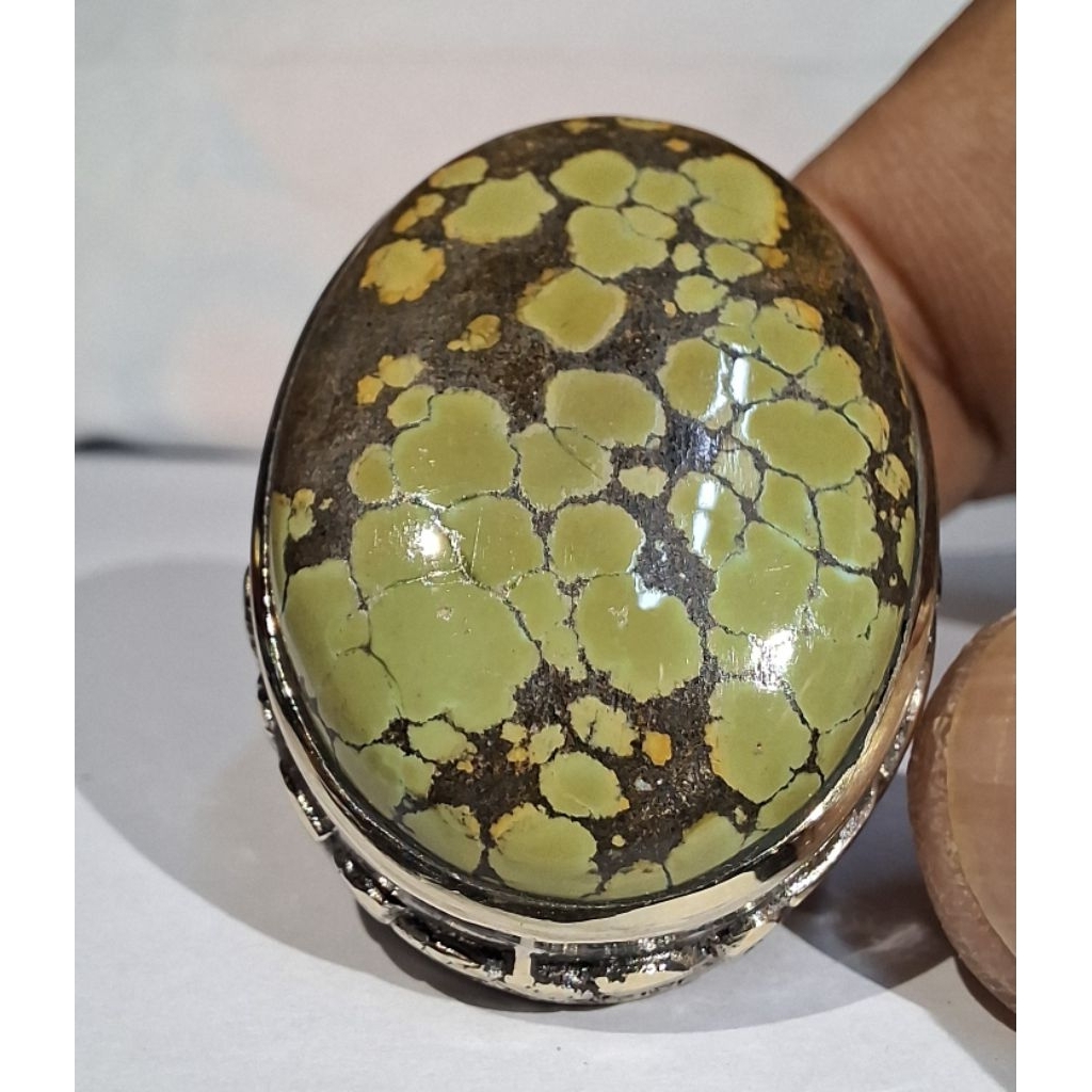 PIRUS HUBEI XINJIANG HIJAU PUPUS ARMY EST DIM 34x24x8,5 RING 9,5