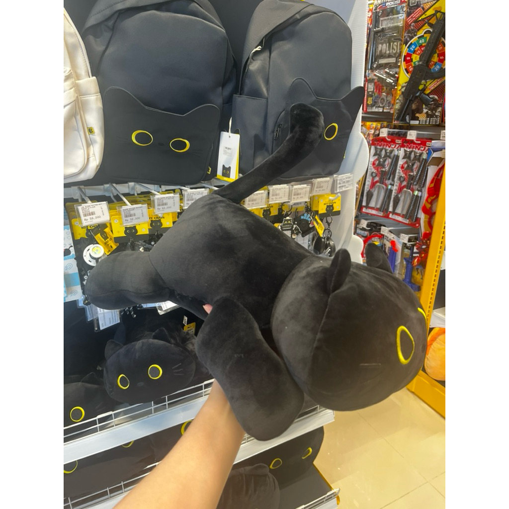 boneka kucing hitam / boneka kucing murah / boneka kucing