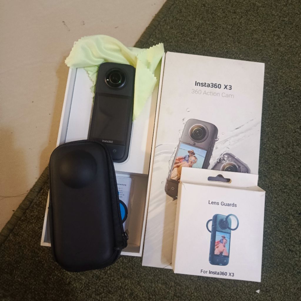 Insta 360 X3 Second sedikit lecet