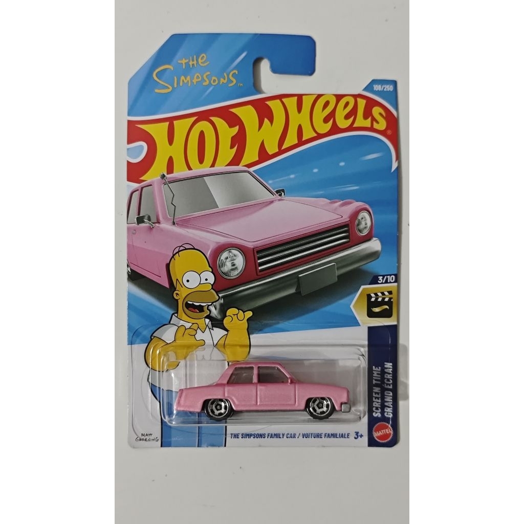 Hot Wheels The Simpsons. The Simpsons Family Car / Voiture Familiale