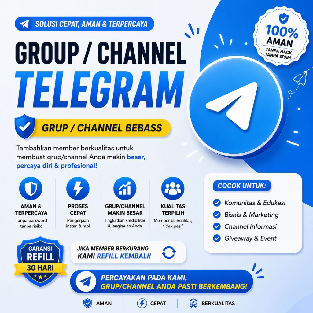 Penambah Member Grup / Channel Telegram