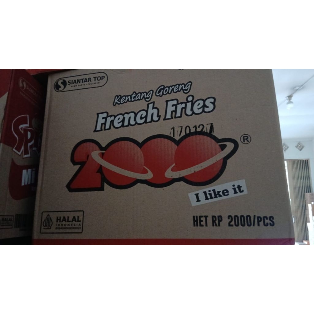French Fries 2000 [ 1 Dus Isi 60 Pcs ]