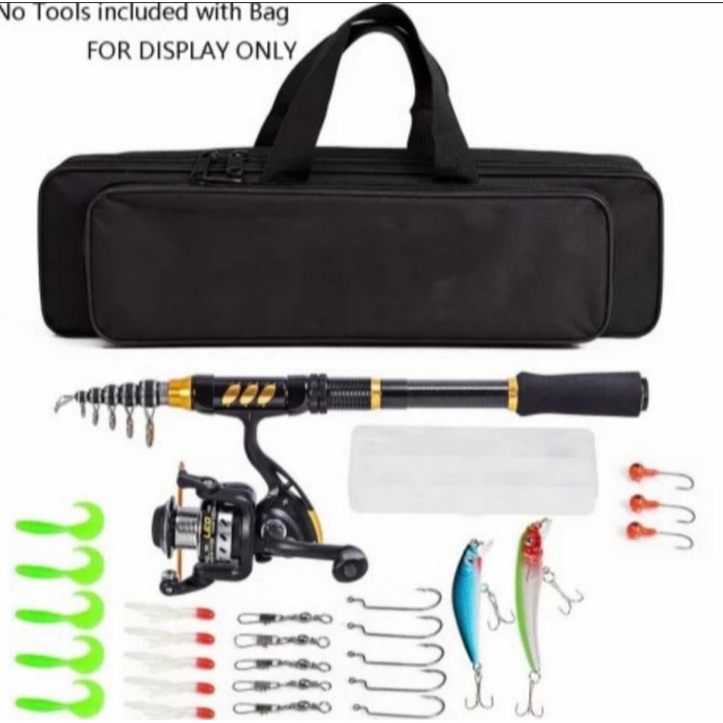 Tas pancing peralatan set tas joran 70,80,100,120 cm model Ransel tahan air