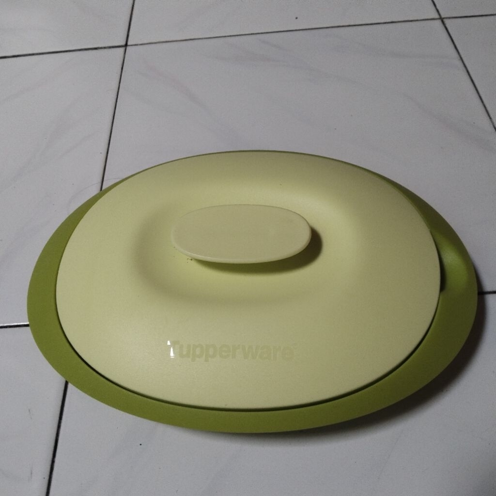Tupperware ori blossom hijau 390ml ceper sambal dish preloved