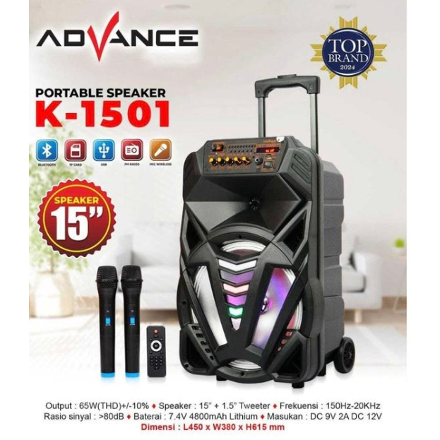  ADVANCE SPEAKER K1501