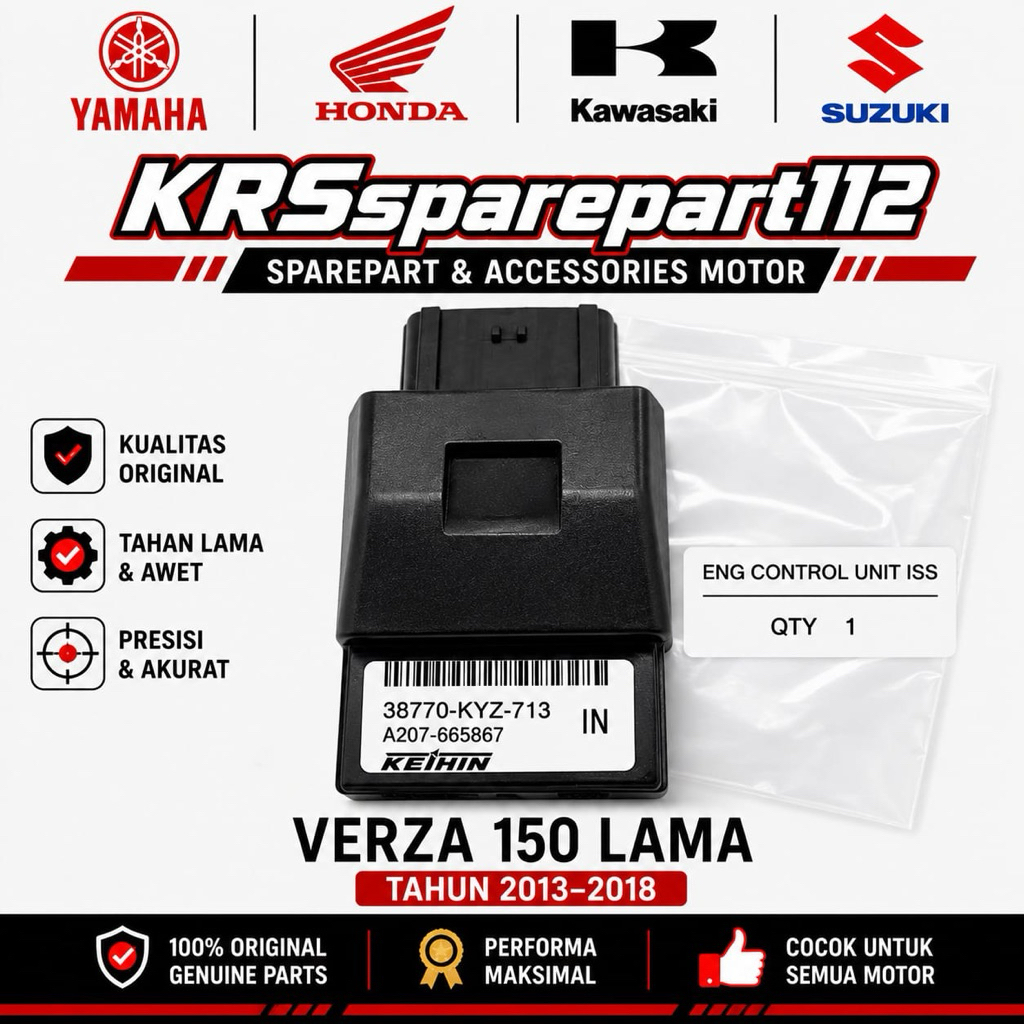 ECU THAILAND ORIGINAL VERZA 150 OLD VERZA 150 LAMA VERZA 150 Fi ECM VERZA 150 LAMA 38770-K18-902