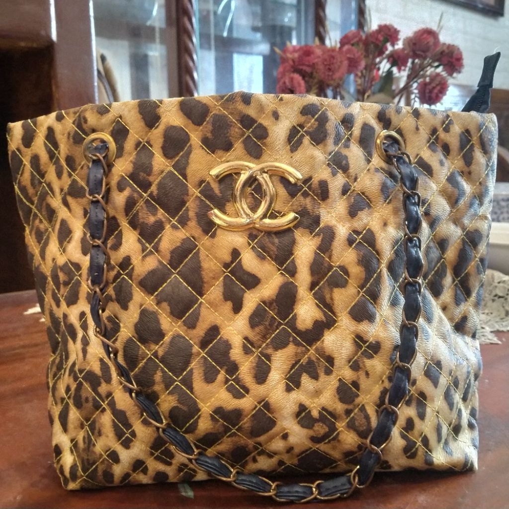 TAS BAHU MOTIF MACAN CEWEK PRELOVED