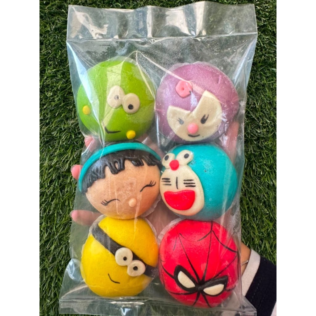 Frozen Bakpau Karakter Isi Coklat 6Pcs