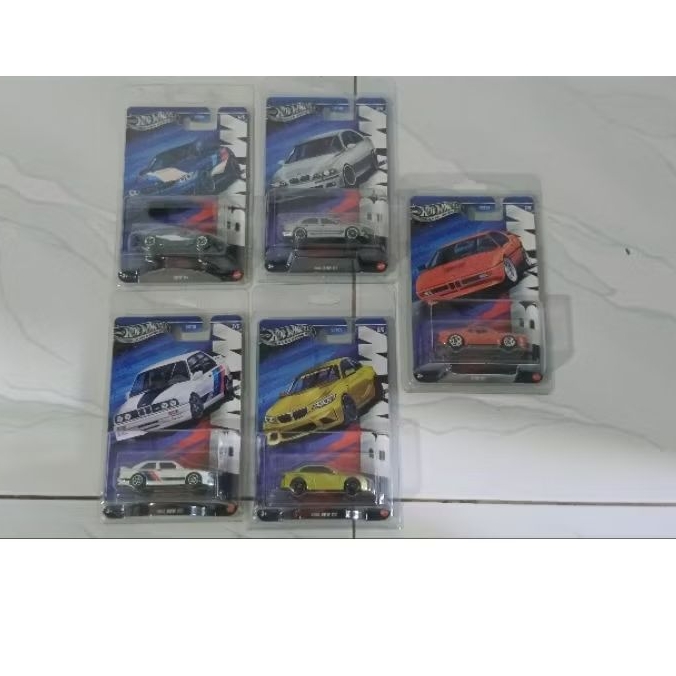 1 paket BMW Silver series/Hotwheels BMW