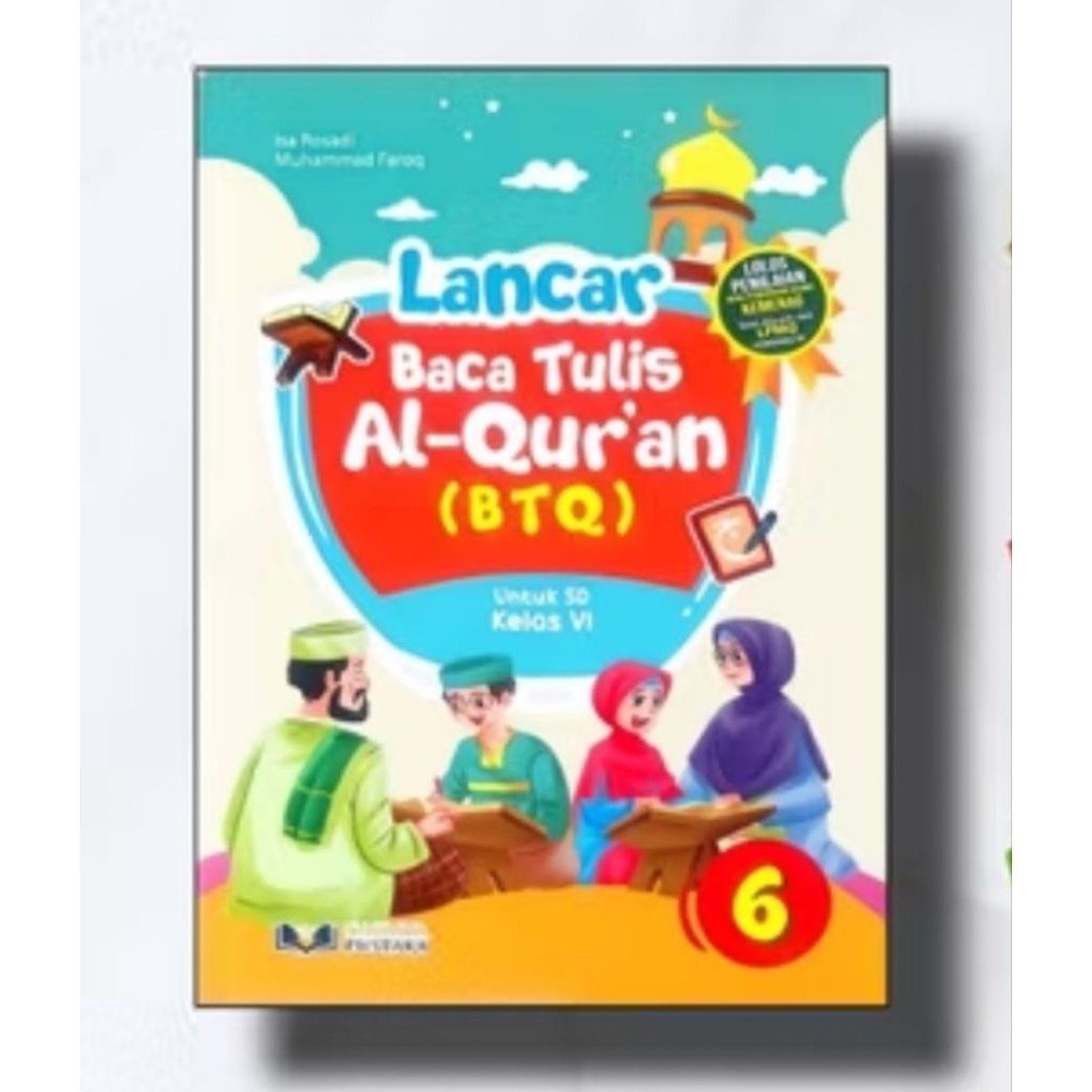 Buku BTQ kelas 6 cahaya pustaka