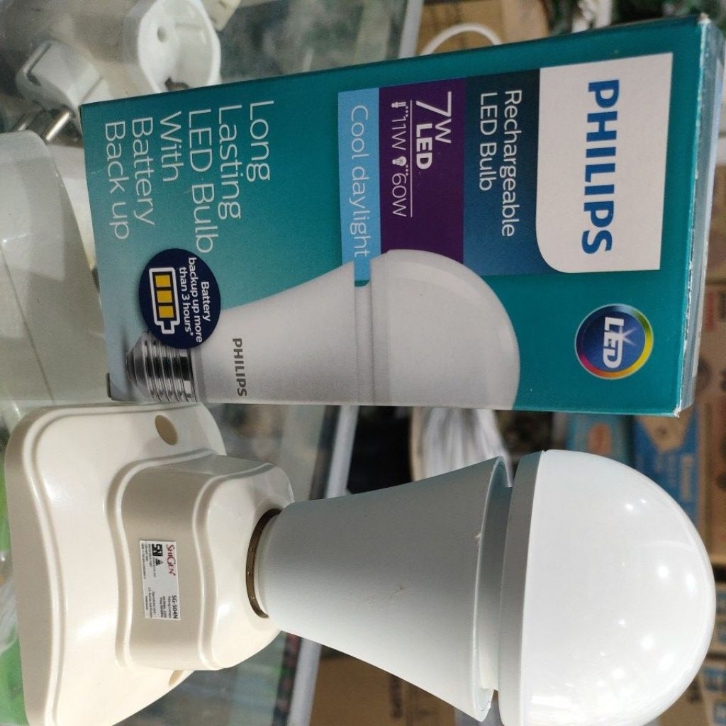 philips rechargeable led bulb 7w