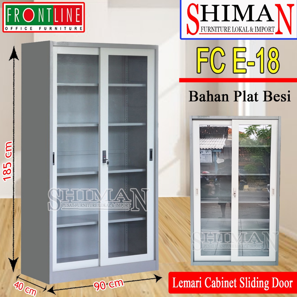 Lemari Arsip FC E18 Sliding Door Frontline