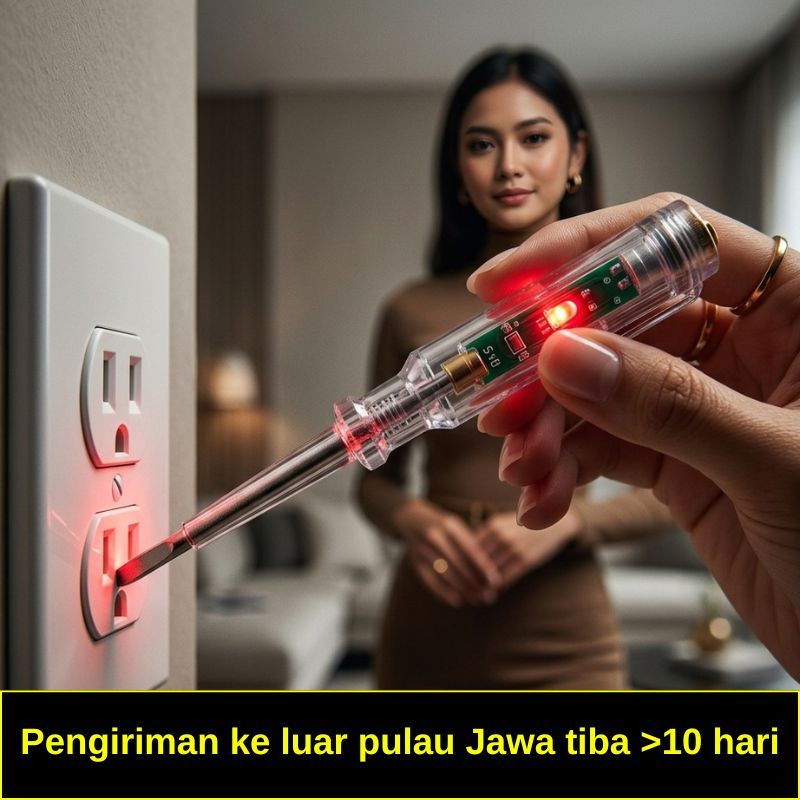 SIS  Obeng Tespen Listrik Detektor Kabel Putus Aman
