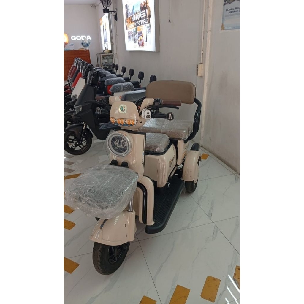 GD 370 || SEPEDA LISTRIK RODA 3 GODA 370