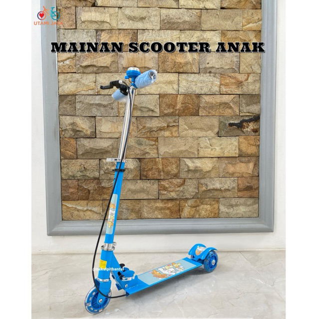 Mainan Anak skuter Sekuter Otoped Scooter  RMB frozen karakter