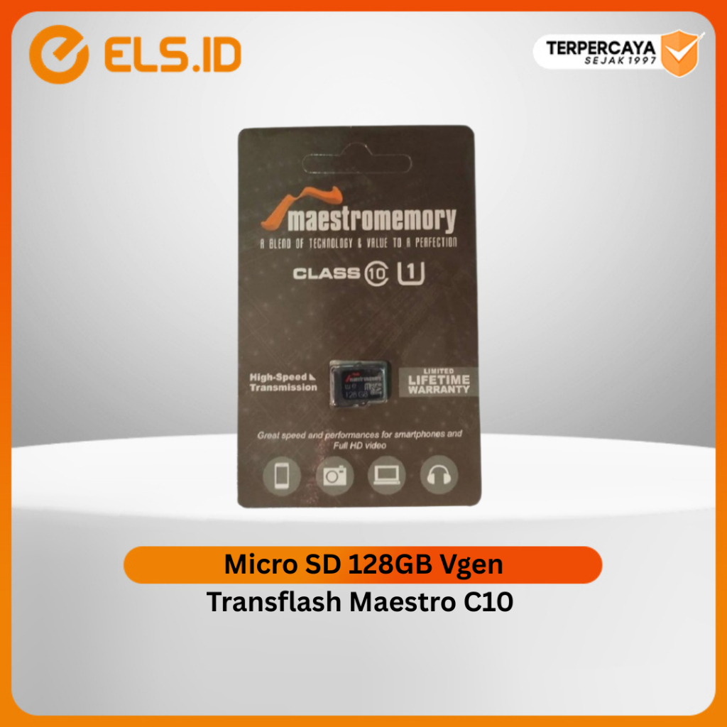 Micro SD 128GB Vgen Transflash Maestro C10