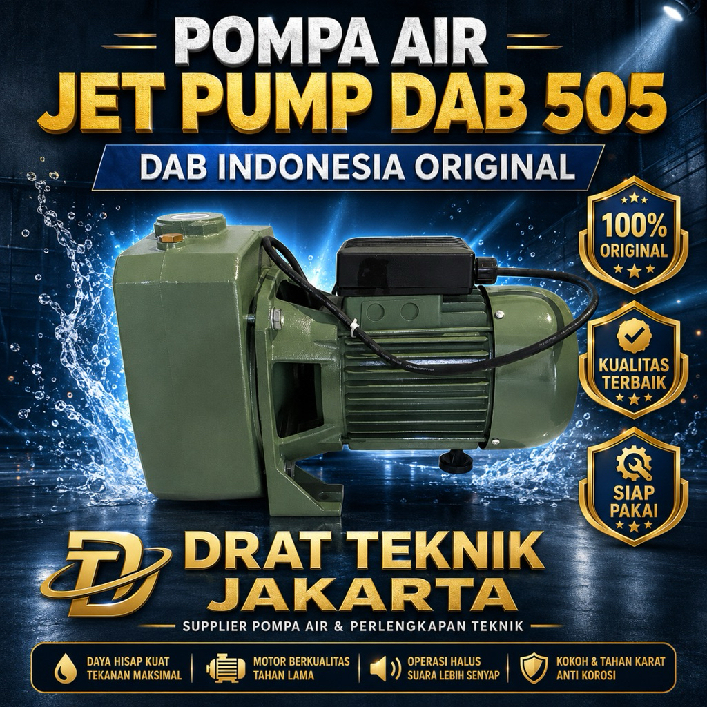 POMPA AIR / JET PUMP DAB JET 505S ORIGINAL COMPLETE