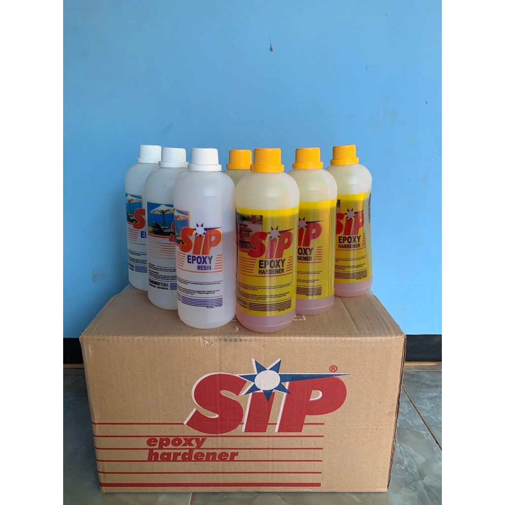 Lem Epoxy Sip Besar/Lem Epoxy 2 Komponen Hardener Dan Resin