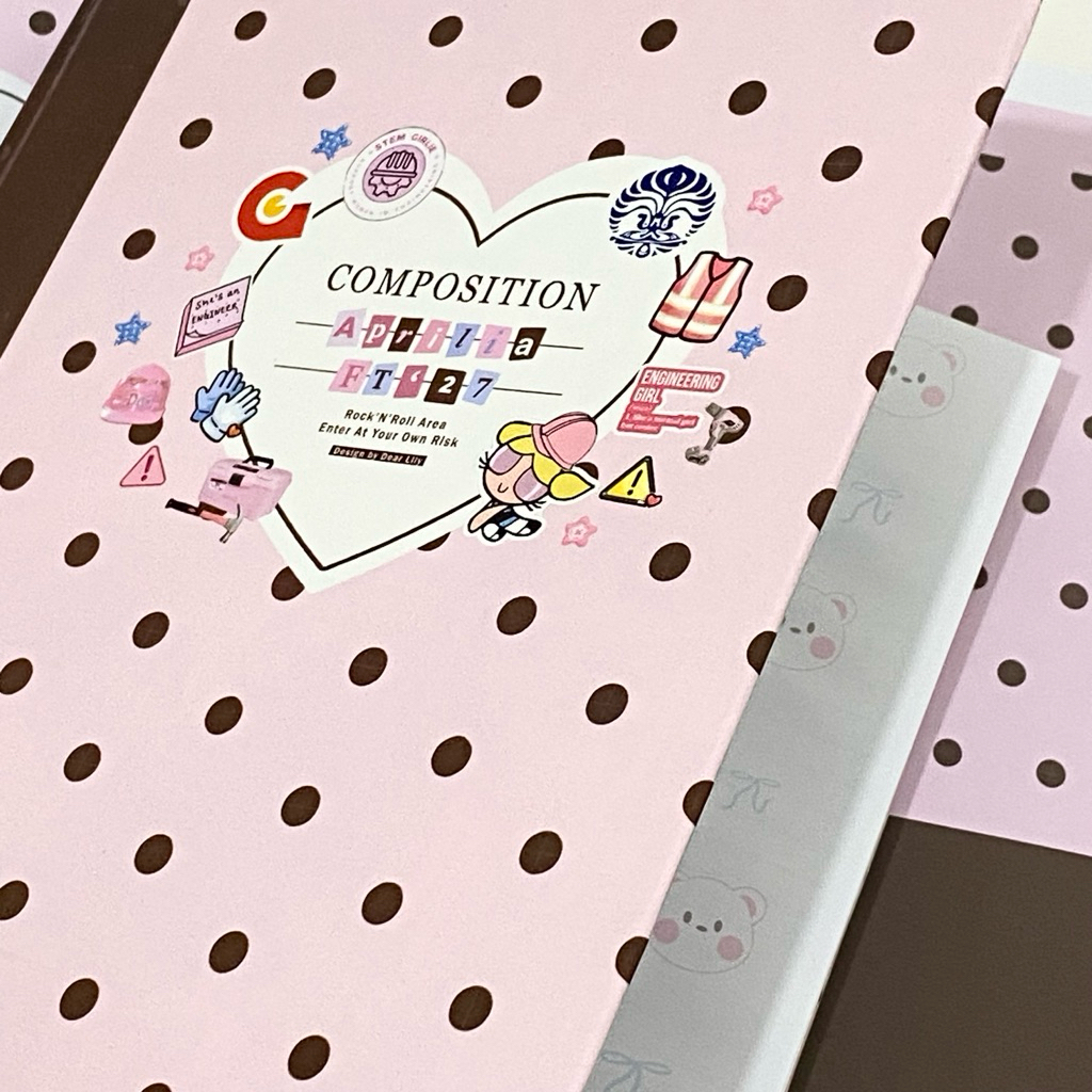 Dear Lily - Khusus NON-CUSTOM - Buku Folio Progress Inten / Buku akuntansi / Bimbel Univ SNBT