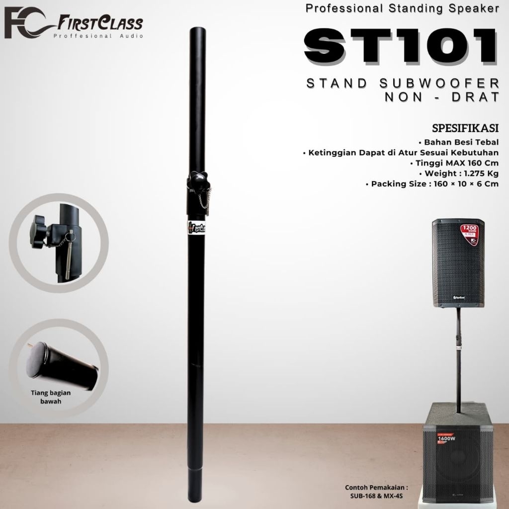 STAND SPEAKER SUBWOOFER FIRSTCLASS