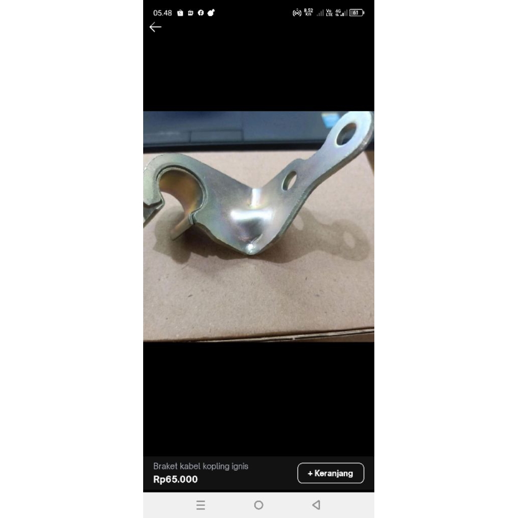 Breket Kabel Kopling Ignis / Cover Ecu Ignis