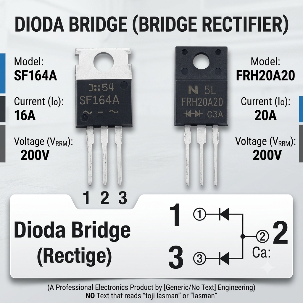 LINEAR Dioda FRH20A20 SF164A Fast Recovery Diode Schottky TO-220 Original Komponen