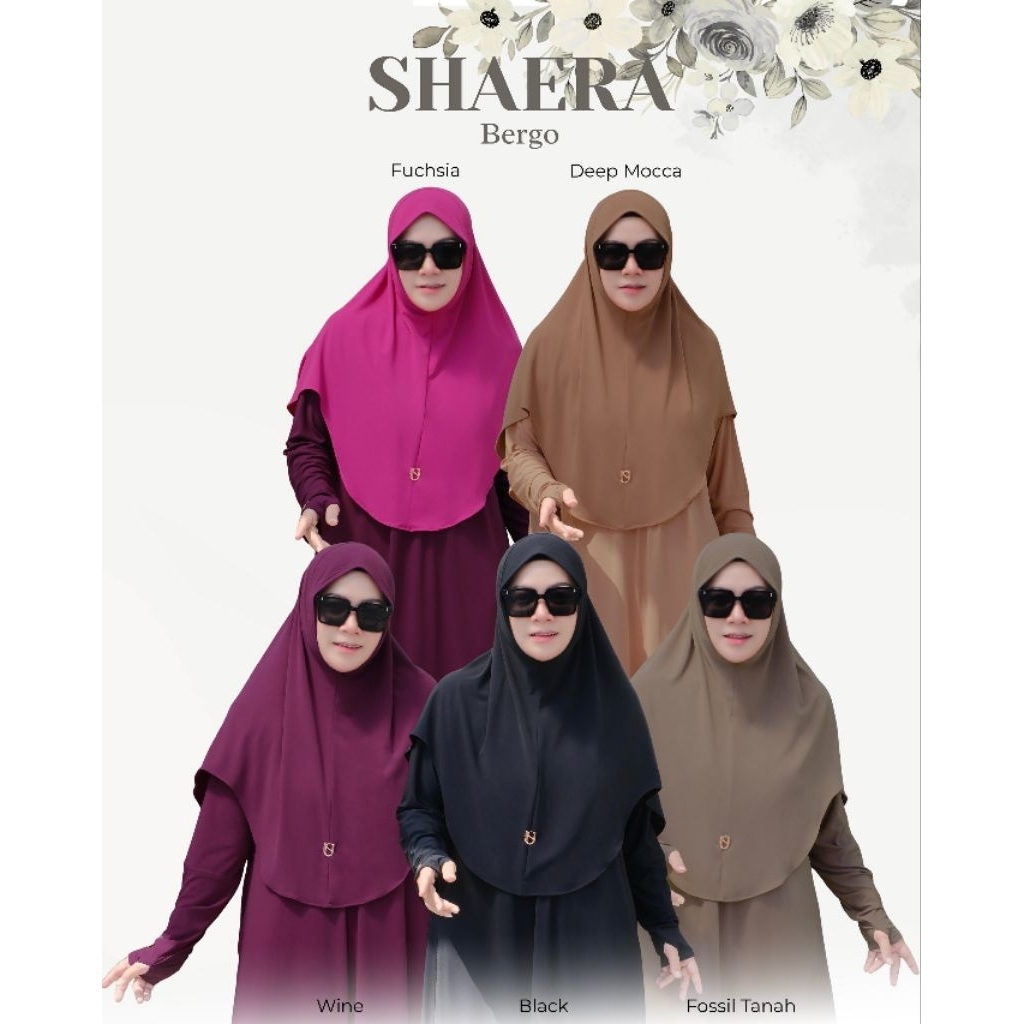 Bergo Shaera by Umma Syari | Bergo harian Umma