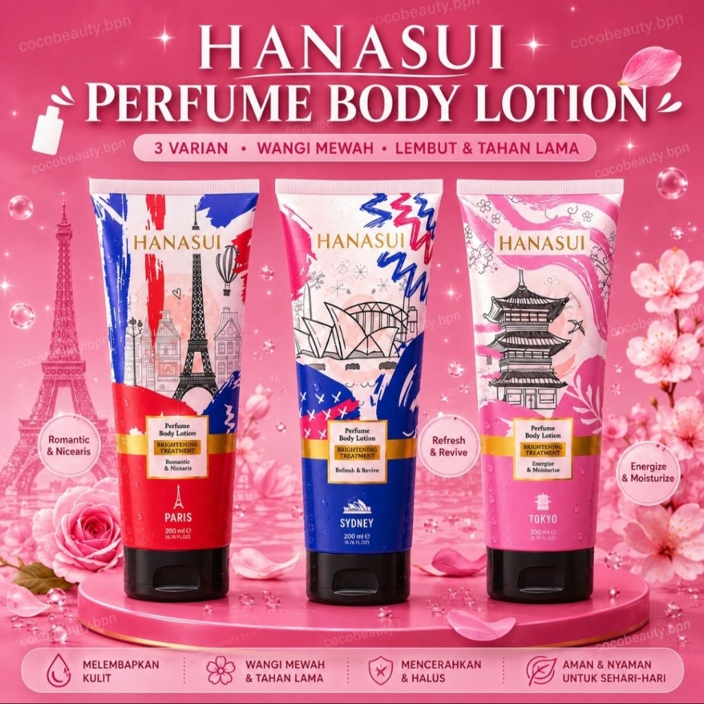 Hanasui Perfume Body Lotion