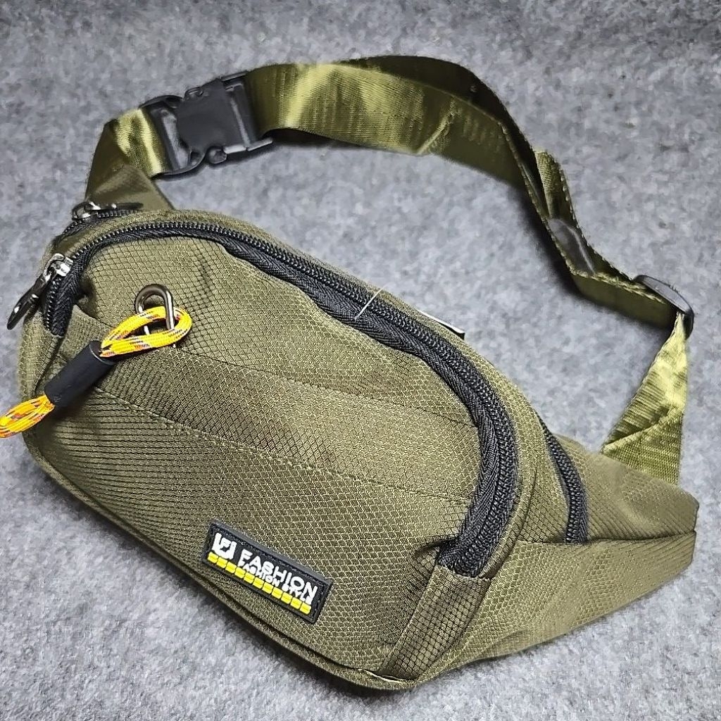 Tas Waistbag Pria Wanita SPORT Basic  || Tas Pinggang Crossbody Dolby Culture