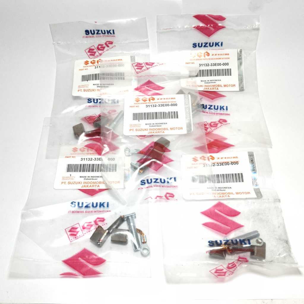GROSIR 5 SET Arang Cool Stater Starter Brush Suzuki Satria FU 150 Karbu Old Lama Areng Dinamo Kul