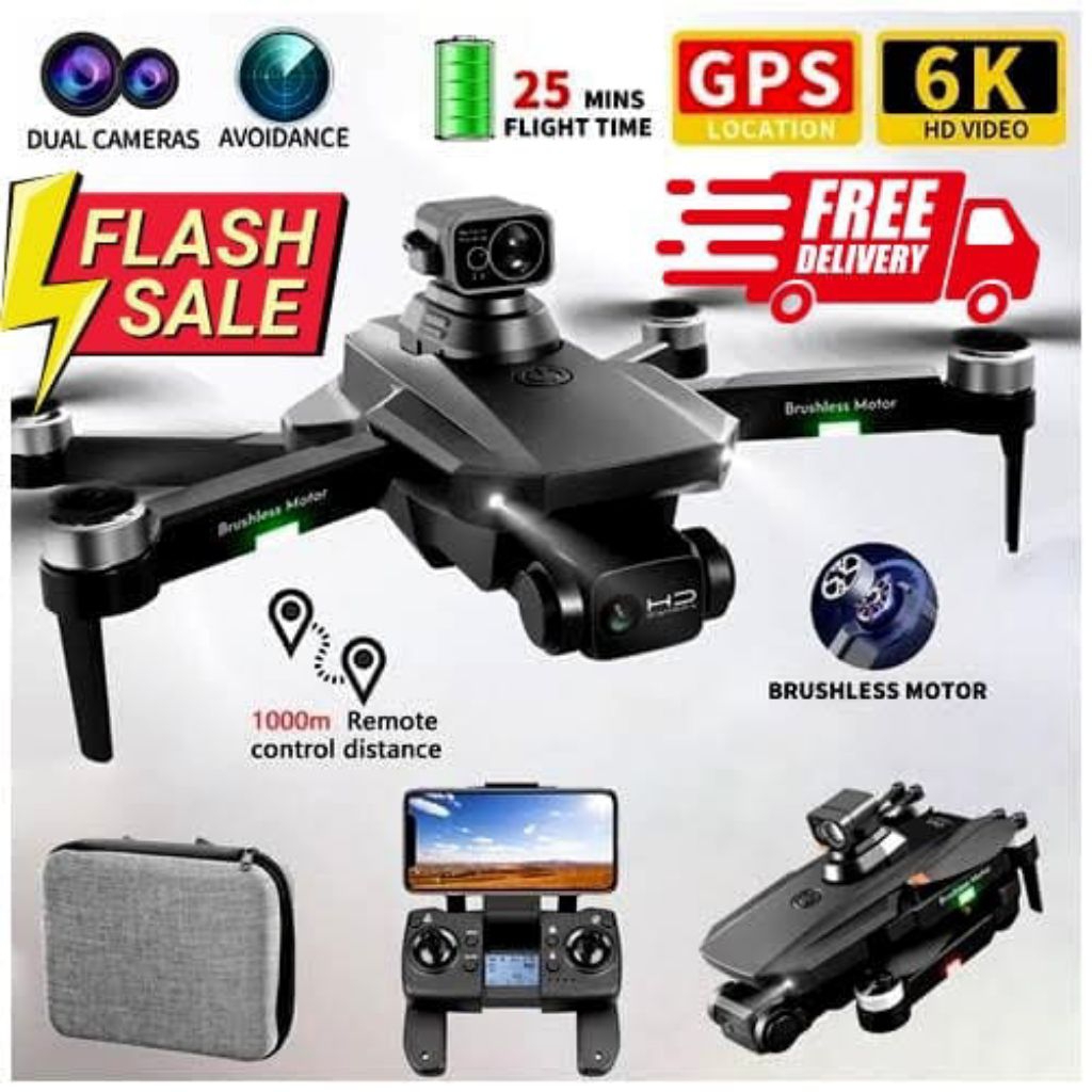 drone xiami sx1 pro GPS promo terbatas dengan jarak terbang hingga 3000m hadiah acak