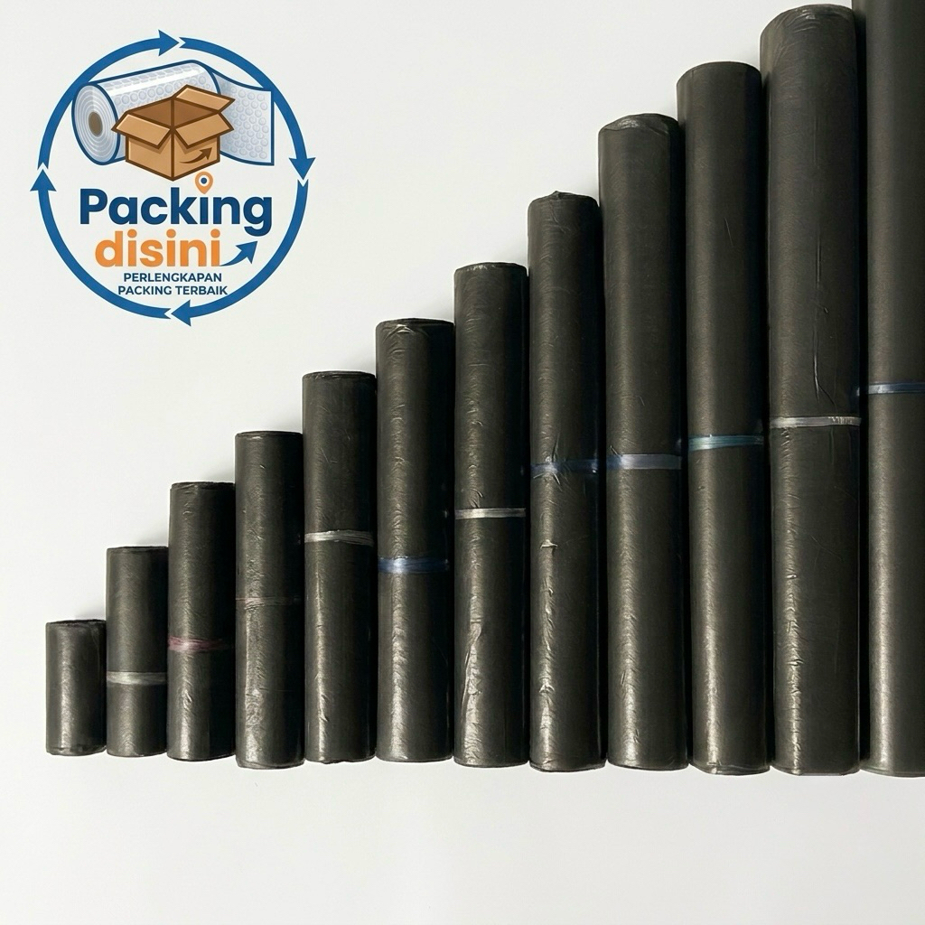 Polymailer Hitam | Polymailer 10x20 | polymailer 12x25 | polymailer 15x25 | polymailer 16x20 | Polym