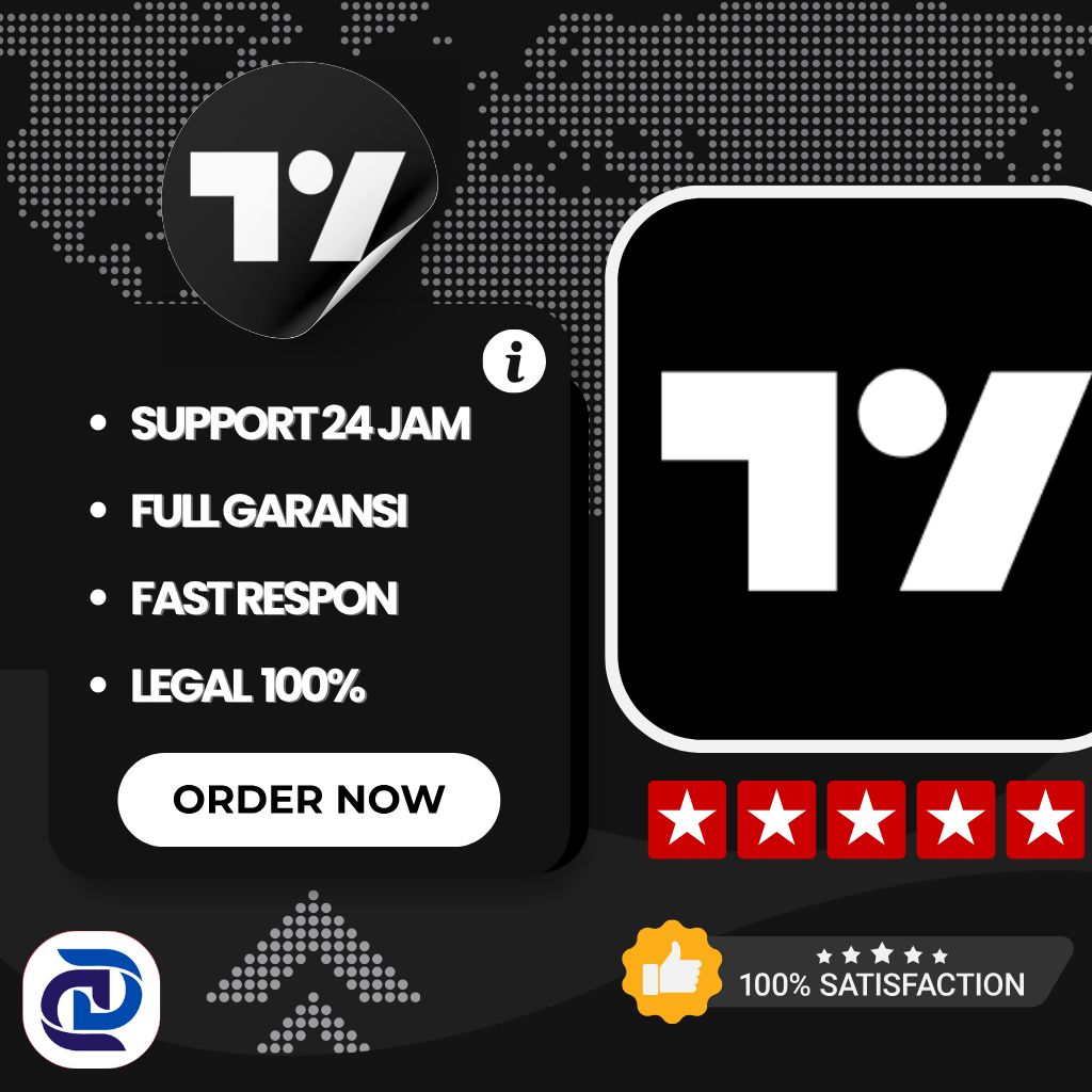 TRADINGVIEW PRO PREMIUM 1BULAN DAN 1 MINGGU GARANSI FULL PROSES CEPAT