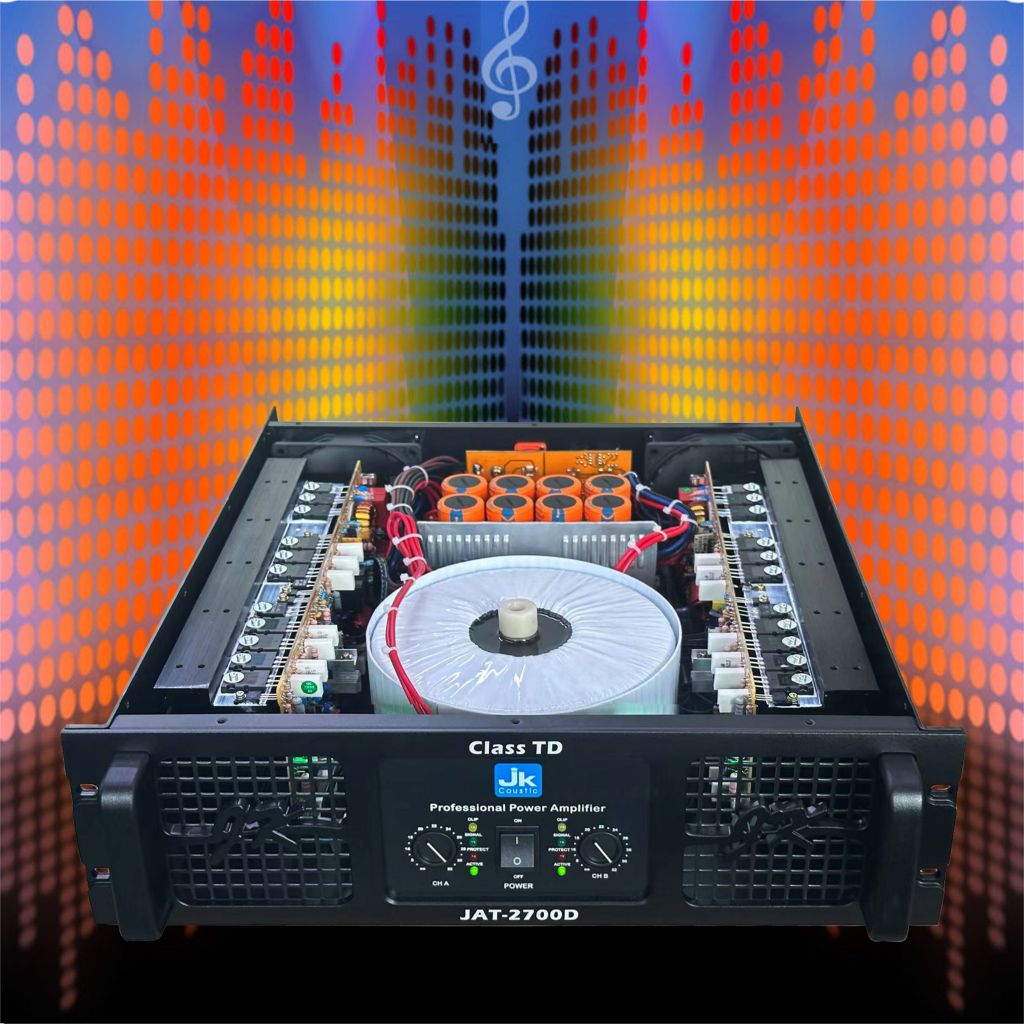 Power amplifier TD class Jk coustic  JAT 2700 D 2 x 2700 watt