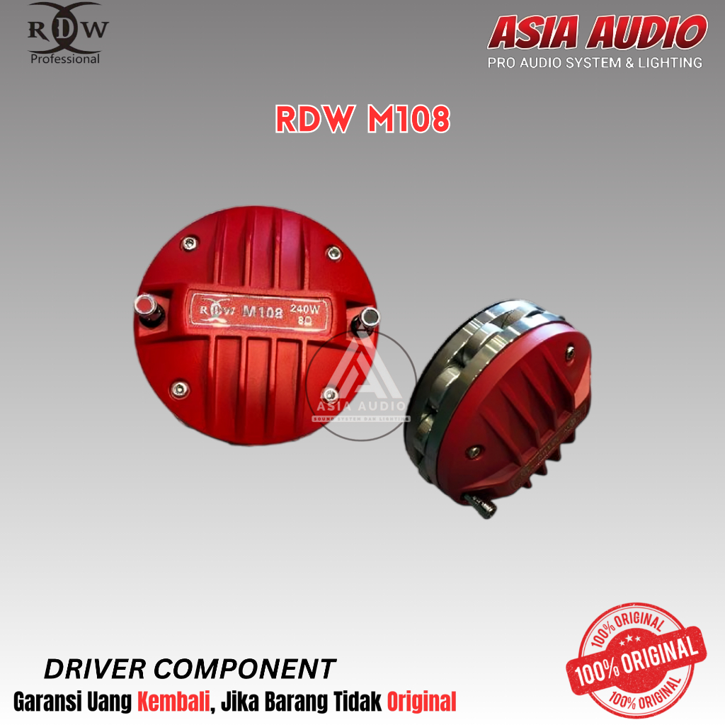 DRIVER COMPONENT RDW M108
